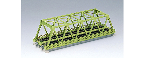 複線トラス鉄橋248mm (ライトグリーン)