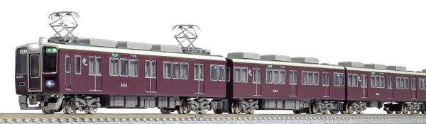 阪急8300系(2次車・8314編成・白ライト)基本6両編成セット(動力付き)