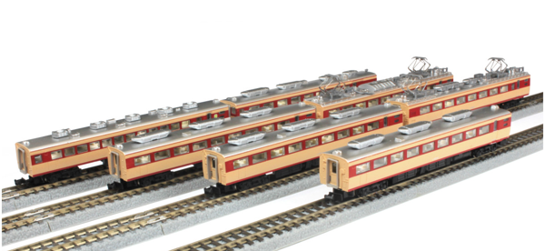 国鉄485系特急電車 初期型 ひばり 7両増結