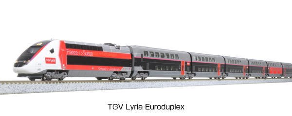 TGV Lyria Euroduplex (リリア・ユーロデュープレックス) 10両セット