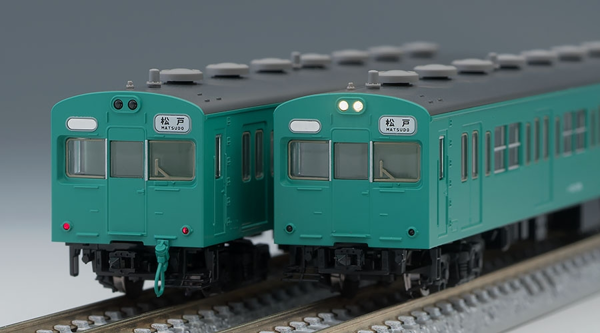 103-1000系(常磐・成田線・非冷房車)基本セット(4両)