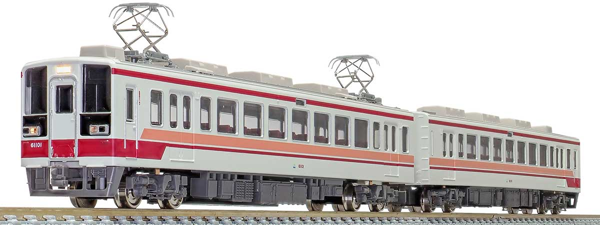 野岩鉄道6050型(2パンタ車・61101編成)2両編成セット(動力無し